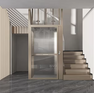 Modern Elevator Lift 3d model