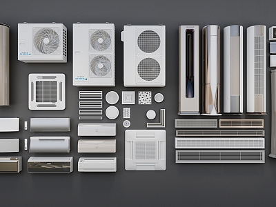 Modern air conditioning air conditioning combination model