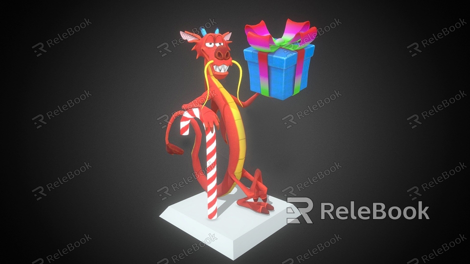 Year of the Dragon Auspicious Christmas Gifts model