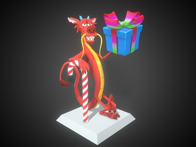 Year of the Dragon Auspicious Christmas Gifts model