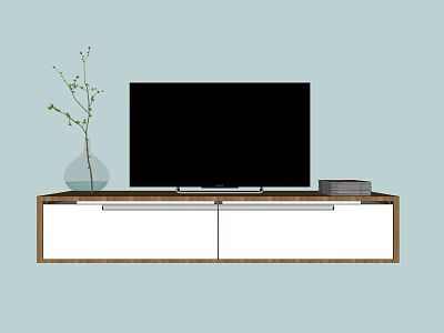 Nordic TV cabinet 3d model