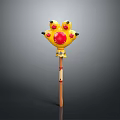 Scepter Ancient Scepter Cane Ancient Scepter Magic Scepter Metal Scepter Classical Scepter Magic Scepter 3d model