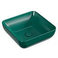 Pink Round Green Square and Black Oval Washbasin Styles for Modern Bathrooms 3d model