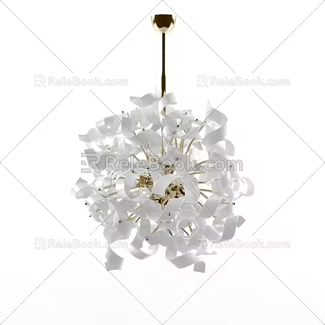 Alien chandelier 3d model