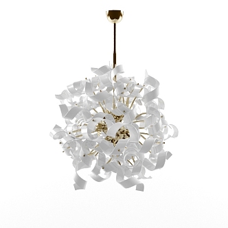 Alien chandelier 3d model