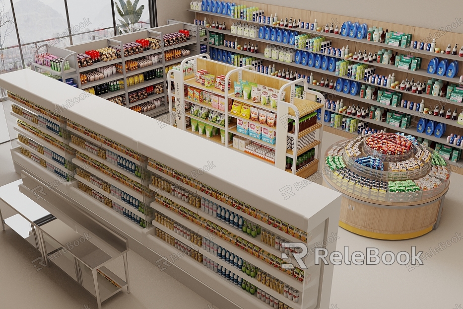 Supermarket Department Store Shelf Container Supermarket Freezer Fresh Freezer model