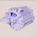 Transparent Mechanical Component With Internal Structure And Clear Casing Design