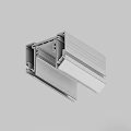 Aluminum Profile Structure With Hollow Design And Metal Frame