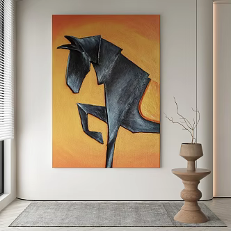 decorative painting 3d model