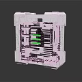 Modern Science Fiction Box Science Fiction Box Military Box Password Box 3d model