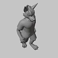 Game Character Anthropomorphic White Wolf With Red Eyes Black T-shirt White Wolf Print And Shorts