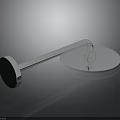 Polished Metal Round Base Stand With Smooth Surface And Stable Structure For Household Use