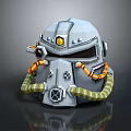 Sci-Fi Helmet Alien Helmet High Tech Helmet Game Helmet 3d model