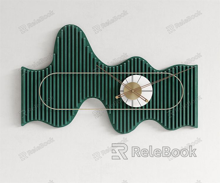 Modern Clock Wall Decorations model