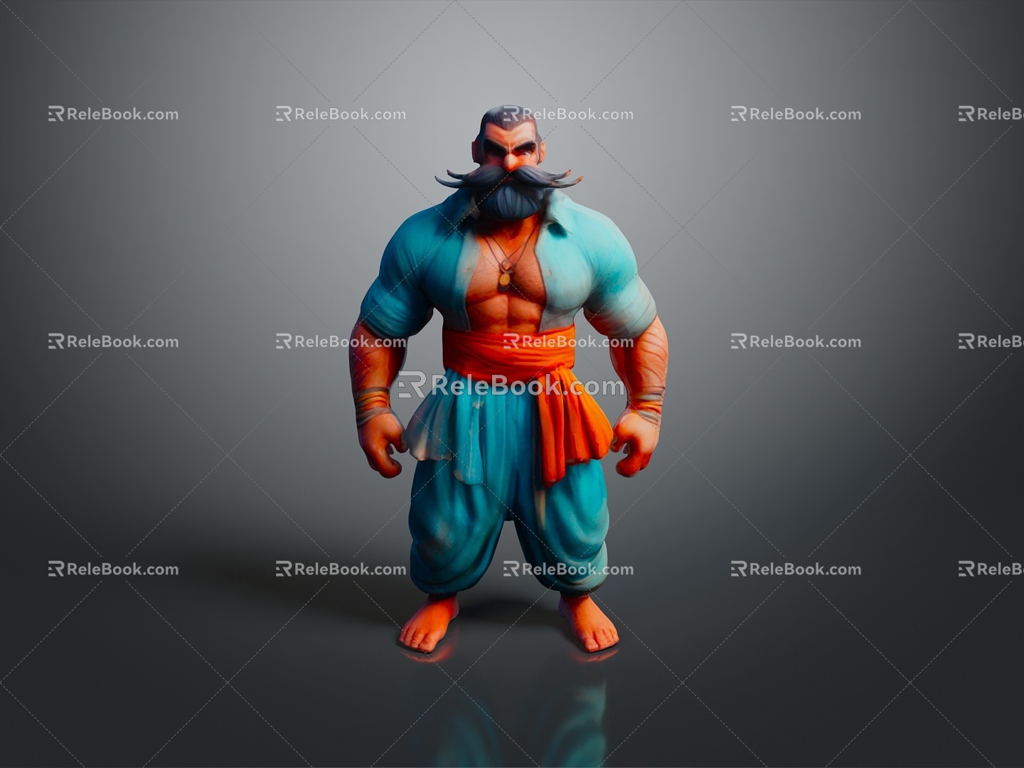 Western Samurai Western Warrior Western Hero Western Warrior Knight Hero Ancient Warrior Paladin 3d model