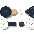 Modern Clock Watch Decorative Wall Decorative Hanging Clock Decorative Clock Creative Art Clock Hanging Watch 3d model