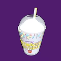 McDonald's Festive Drink Cup With Straw And Lid For Primace Birthday Celebration