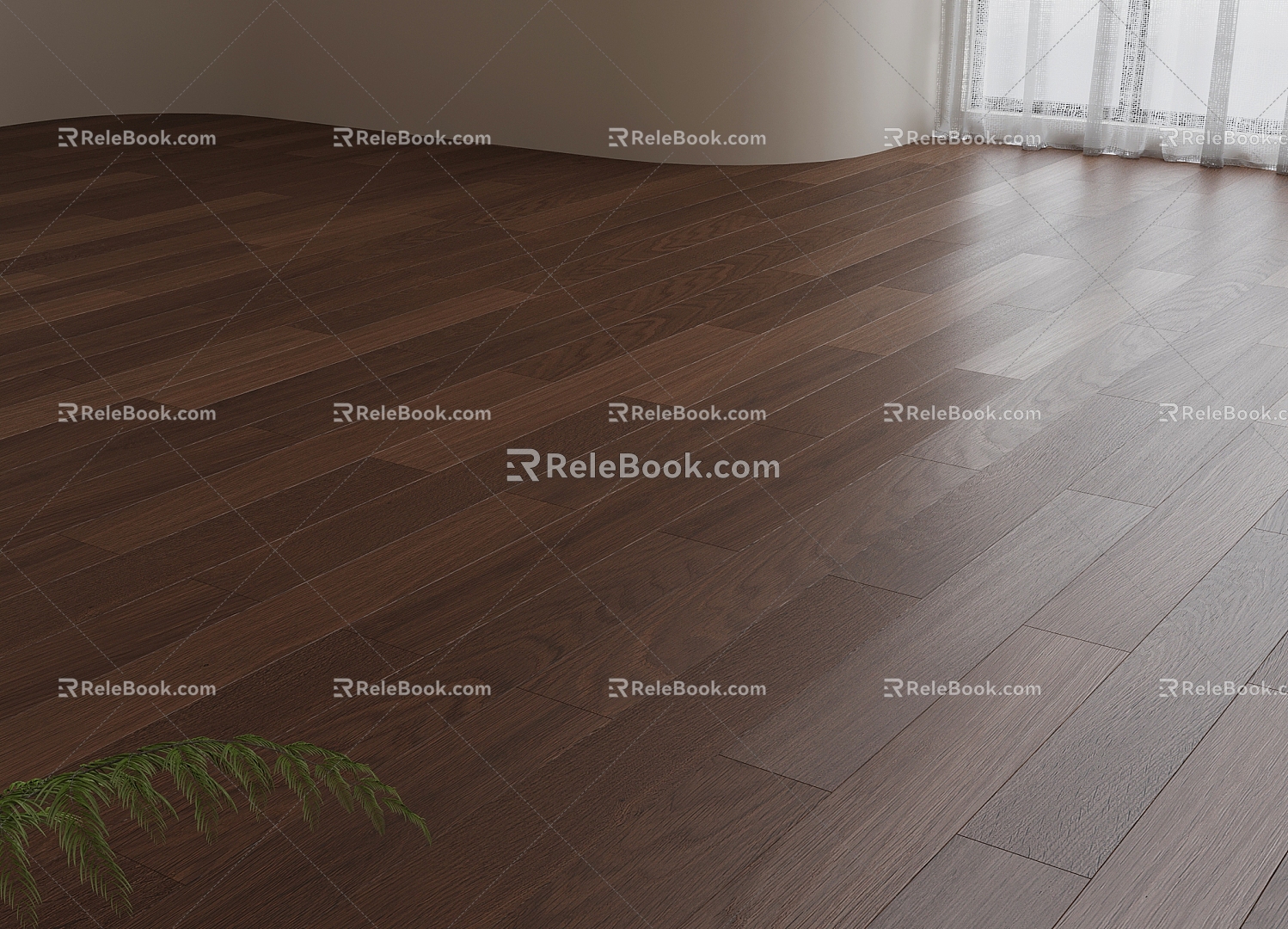 011 Wood Flooring Modern Wood Flooring 3d model