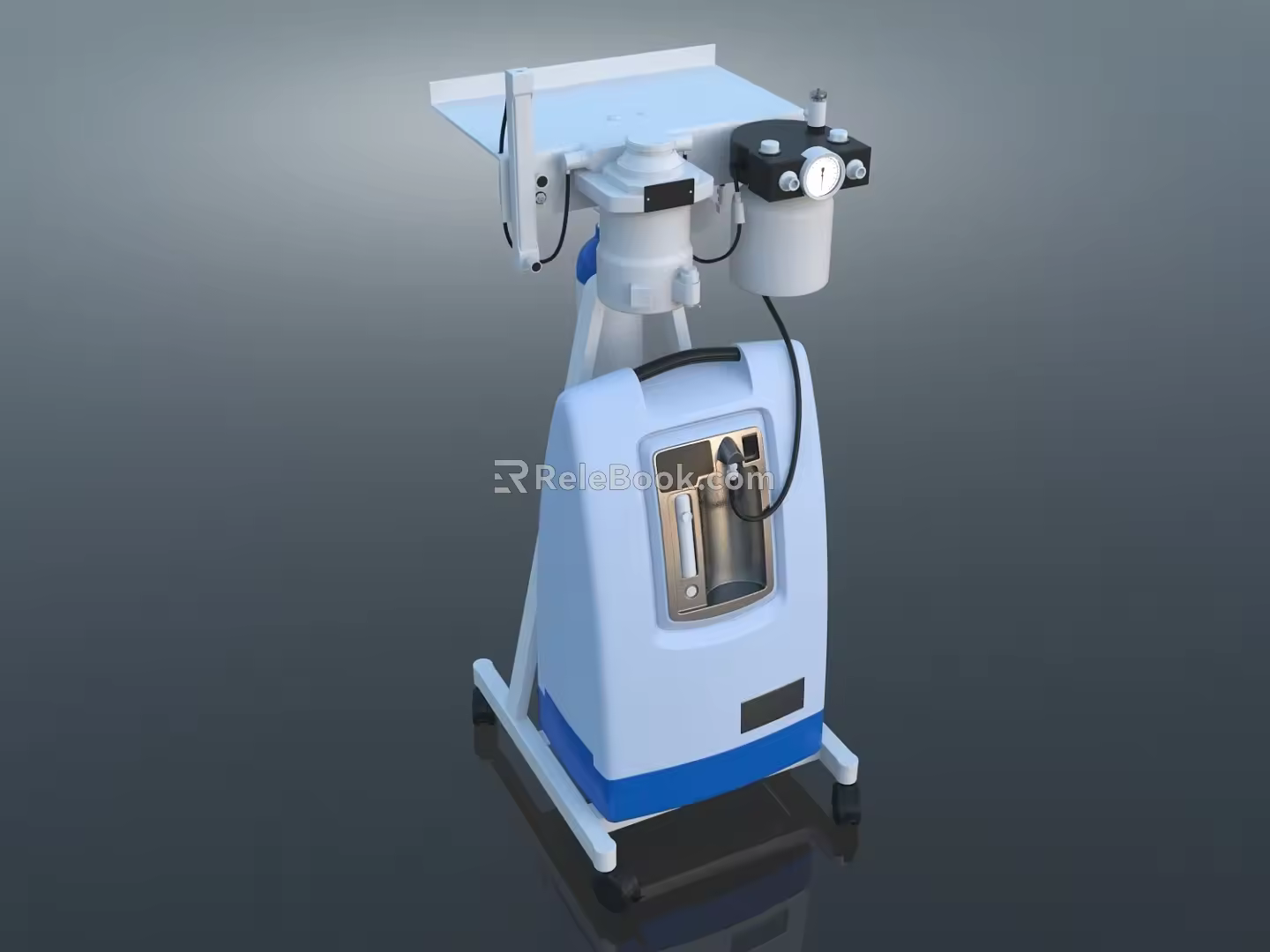 Modern Oxygen Absorbing Machine 3d model