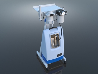 Modern Oxygen Absorbing Machine 3d model