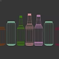 Multiple TSINGTAO Pure Draft Green Beer Bottles Cans And Glasses