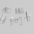 Industrial Metal Hinges With Various Types Durable Design And High Strength For Equipment
