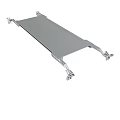 Durable Metal Platform Structure With Sturdy Support Frame And Industrial Design