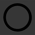 Transparent Cylindrical Ribbed Equipment On Smooth Black Surface With Reflection