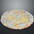 Delicious Freshly Baked Cheese Pizza With Melted Cheese And Golden Crust