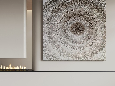 Decorative Painting Decorative Painting Simple Painting 3d model