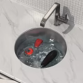Stainless Steel Kitchen Sink Double Bowl Design With Faucet And Drainer