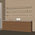 Modern Sideboard Cabinet 3d model