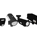 Modern camera monitor camera 3d model