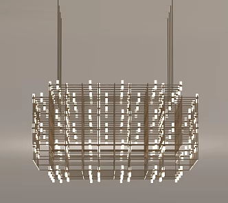Chandelier Tooling Hall 3d model