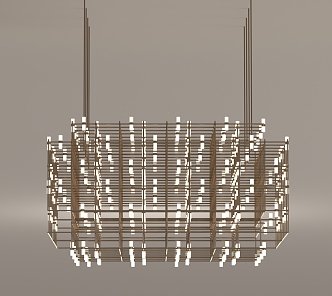 Chandelier Tooling Hall 3d model