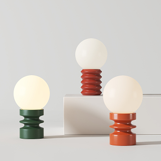 Modern Table Lamp Simple Table Lamp 3d model