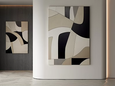 decorative painting 3d model