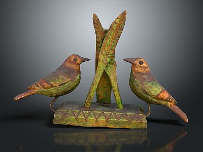 bird game animal cartoon animal realistic animal model