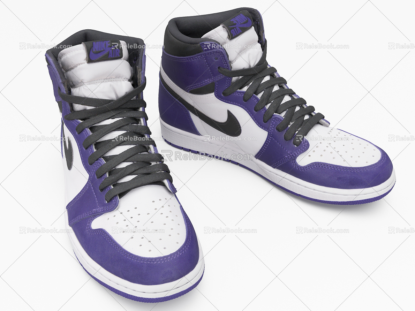 Modern sneaker 3d model