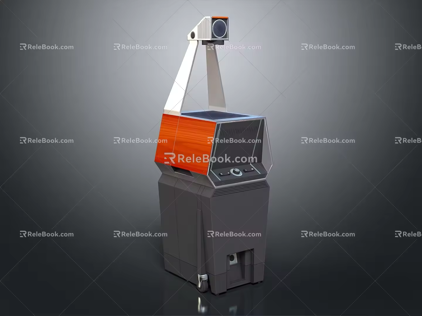 Modern Projector Projector Lens Projector Projector Film Projector 3d model