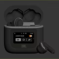 JBL True Wireless Earbuds With Open Charging Case Display Screen And Battery Level
