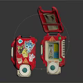 Modern game console toy handle game palm game 3d model