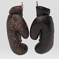 Modern Boxing Gloves 3d model