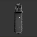 Silver Metal Pistol With Classic Design Detailed Grip And Sleek Appearance Firearm
