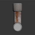 Rusted Threaded Metal Pipe Fittings With Elbow Design Two Sizes
