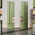 Hotel Modern Hotel Screen Partition Combination Atrium 3d model