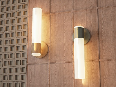 Wall lamp combination model