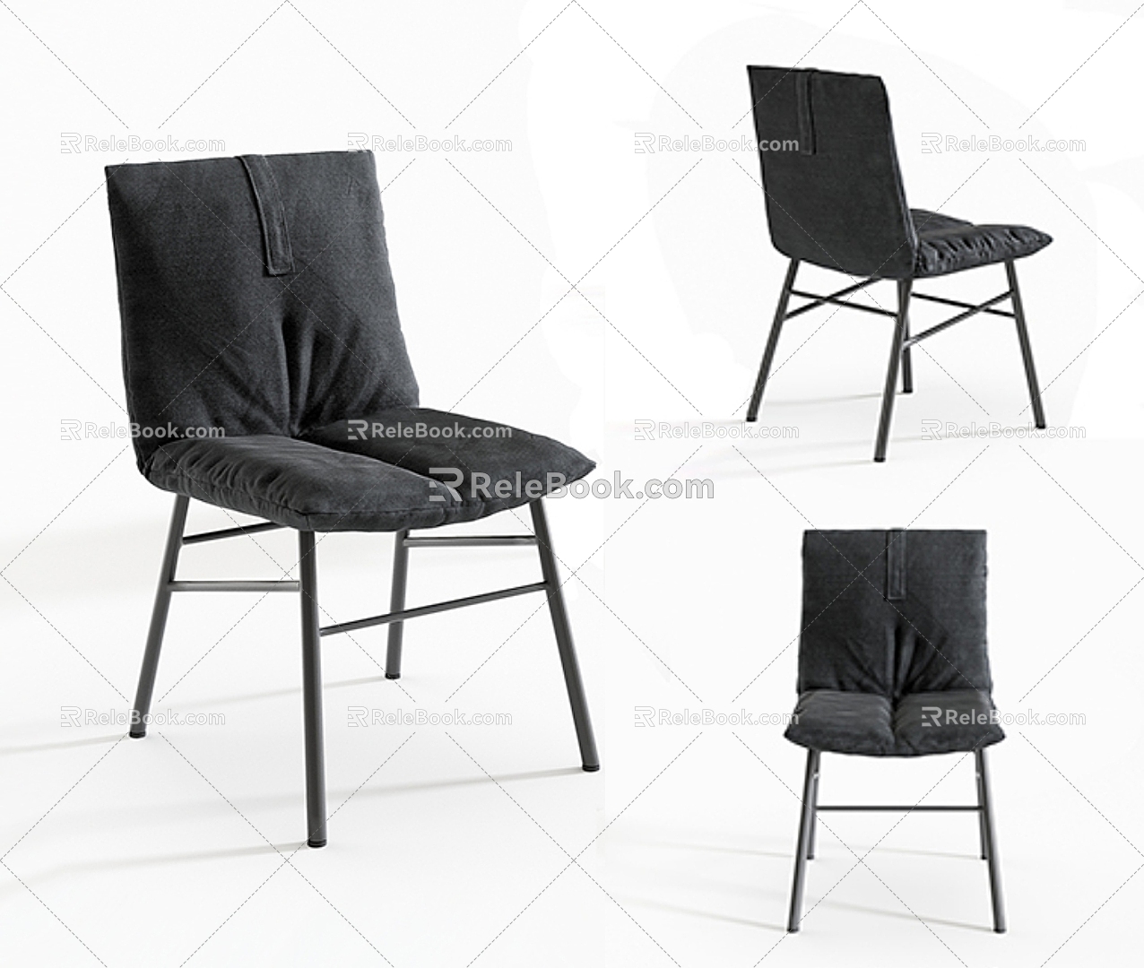 Bonaldo single chair 3d model