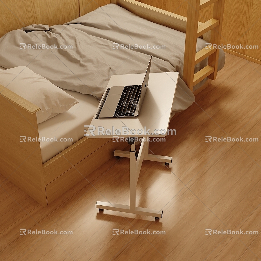 Bedroom Bedside Table 3d model