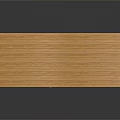 Wooden Long Table With Slender Wooden Legs And Wood Grain Surface